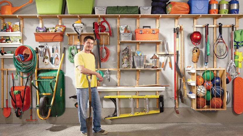 shelving ideas for the garage